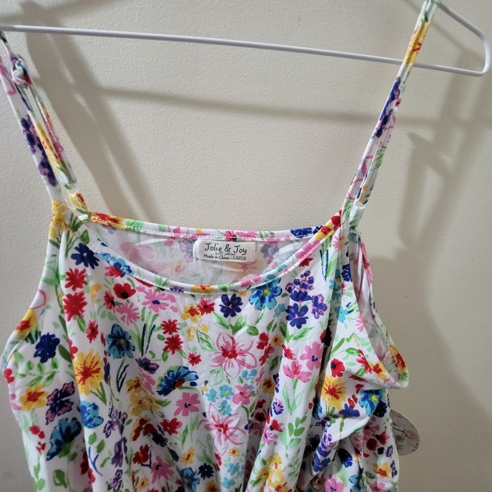 JOLIE & JOY NWOT WOMENS LARGE ROMPER - Picture 4 of 6